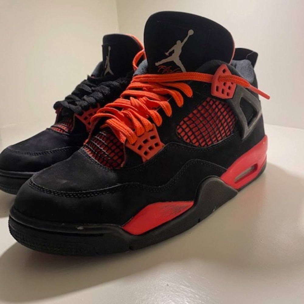 Air Jordan 4 Retro Red Thunder - Picture 4 of 6